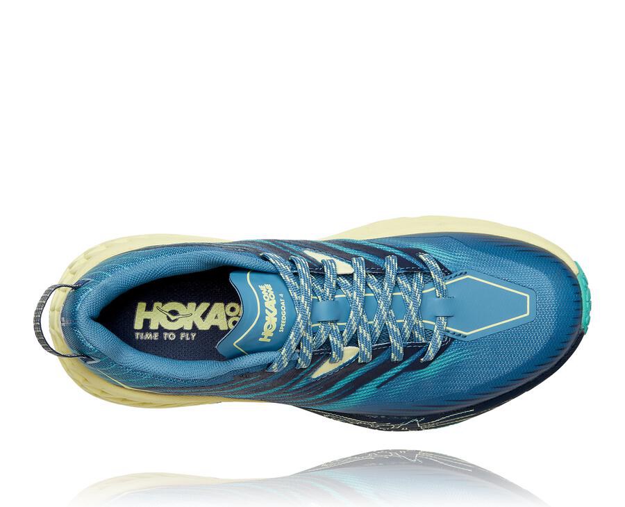 Hoka One One Trailsko Dame - Speedgoat 4 - Blå - 359740ELH